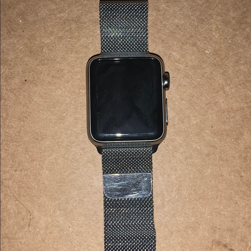 Apple Watch with charger